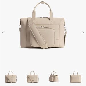 Monos Vegan Leather Cream Duffle
